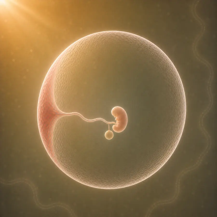 Embryo Woche 8