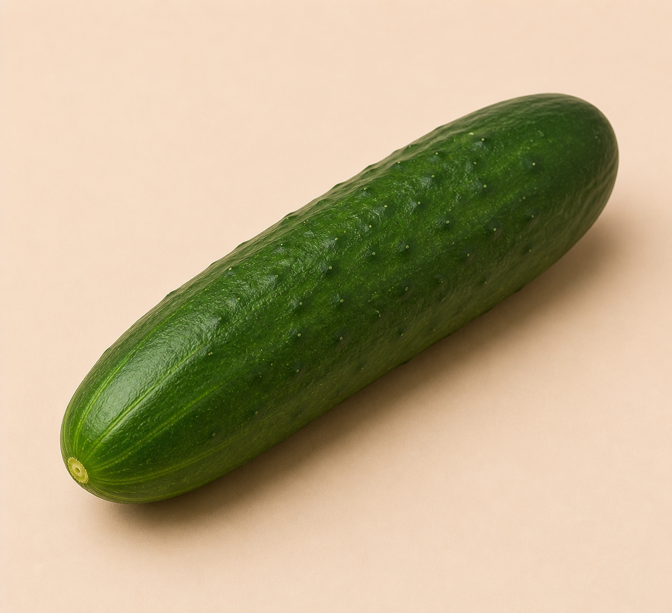 große Gurke zum Vergleich