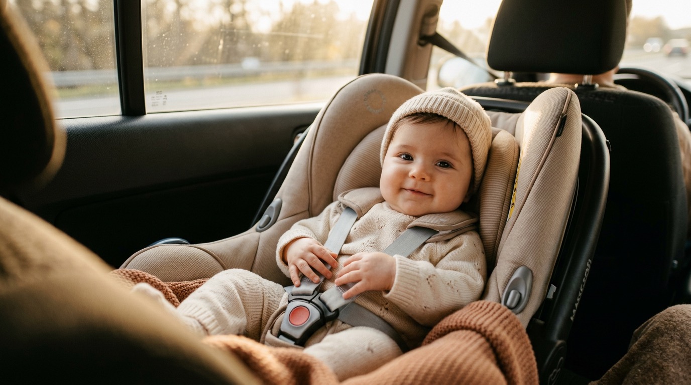 Babyschale und Kindersitz: ab wann und worauf achten