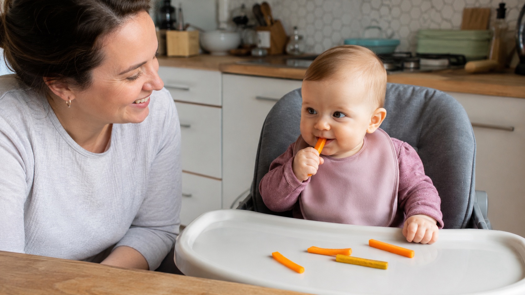 Rapley-methode: je baby zelf laten eten (baby-led weaning)