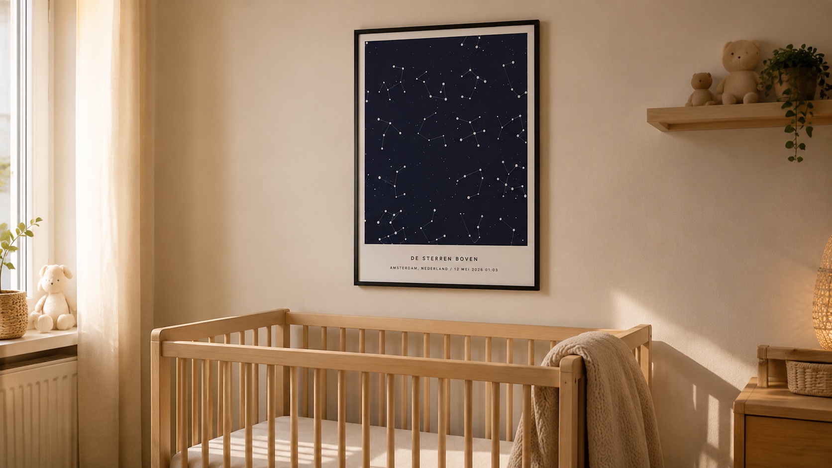 Poster voor de babykamer: soorten en tips