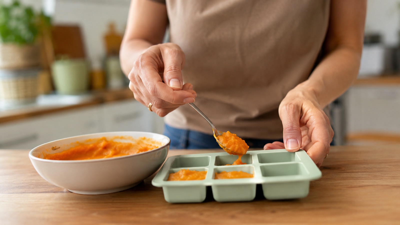 Zelf babyhapjes maken, invriezen en bewaren