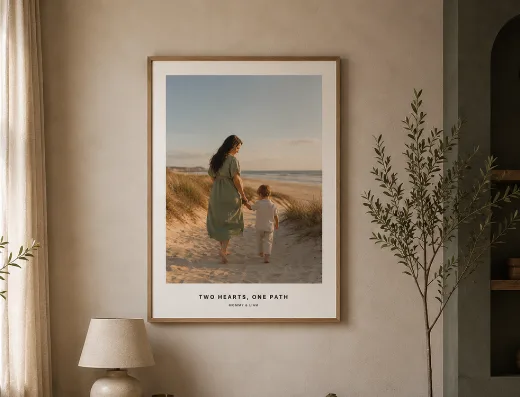Voorbeeld fotoposter